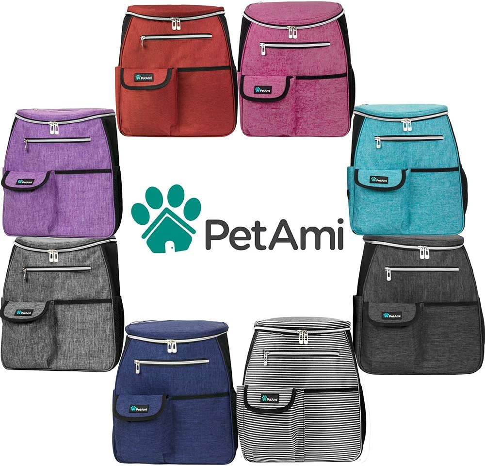 27L Airline-Approved Pet Travel Backpack | Complete Dog Travel Organizer with Food Storage & Feeding Accessories